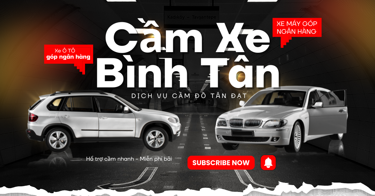 Dịch vụ cầm xe uy tín quận bình tân 24h